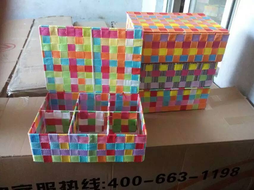 供應(yīng)六格板帶蓋收納筐