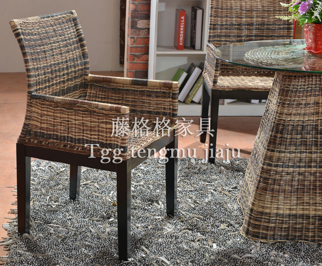 供應用于酒店|餐廳|客廳的藤椅，佛山藤家具，廠家直銷