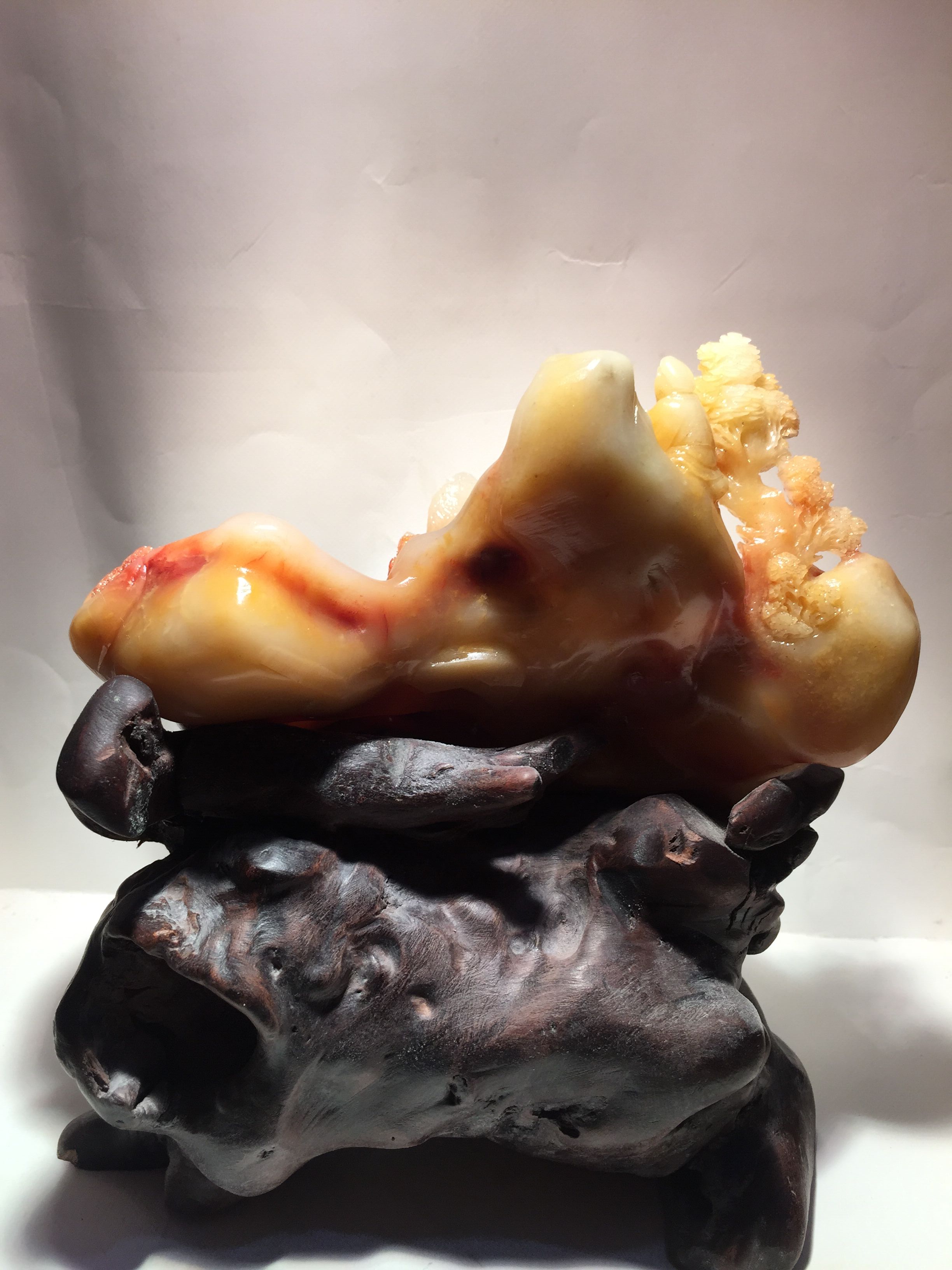 財(cái)運(yùn)到家之絲綢之路  壽山石工藝品廠家直銷 壽山石工藝品禮品