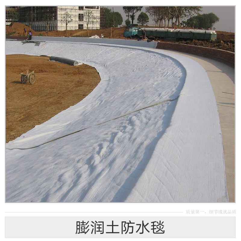 膨潤土防水毯 防水毯 鈉基膨潤土防水毯 覆膜膨潤土防水毯批發(fā)