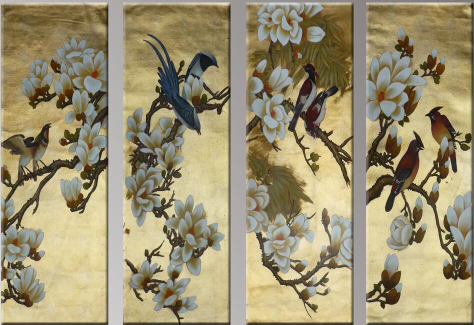 愛上湖南金箔漆畫，愛上鴻韻畫業(yè) 湖南金箔漆畫 湖南漆畫