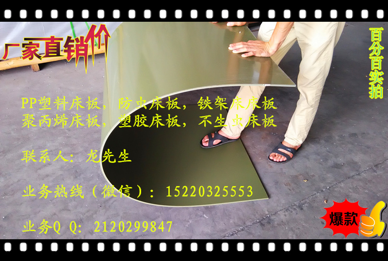 PP塑料防蟲床板，韌性強，看圖-----