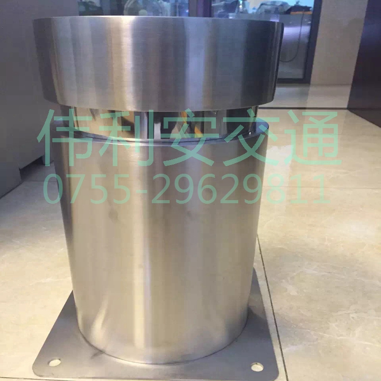 定制 【企業(yè)店直銷】不銹鋼固定人行道隔離柱道路交通設(shè)施公路防撞墩