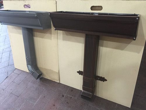 河北彩鋁成品天溝屋面排水系統(tǒng)