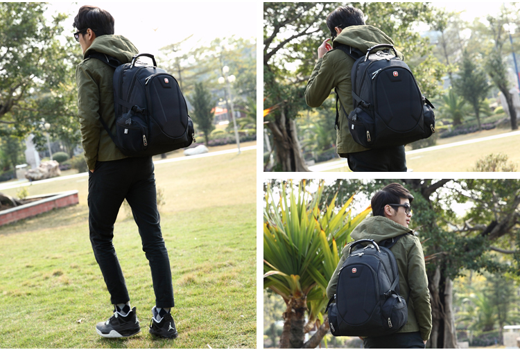 廣州廠家15.6寸雙肩包定制