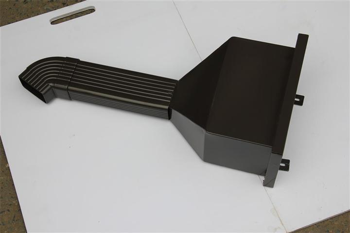 河北彩鋁成品天溝屋面排水系統(tǒng)