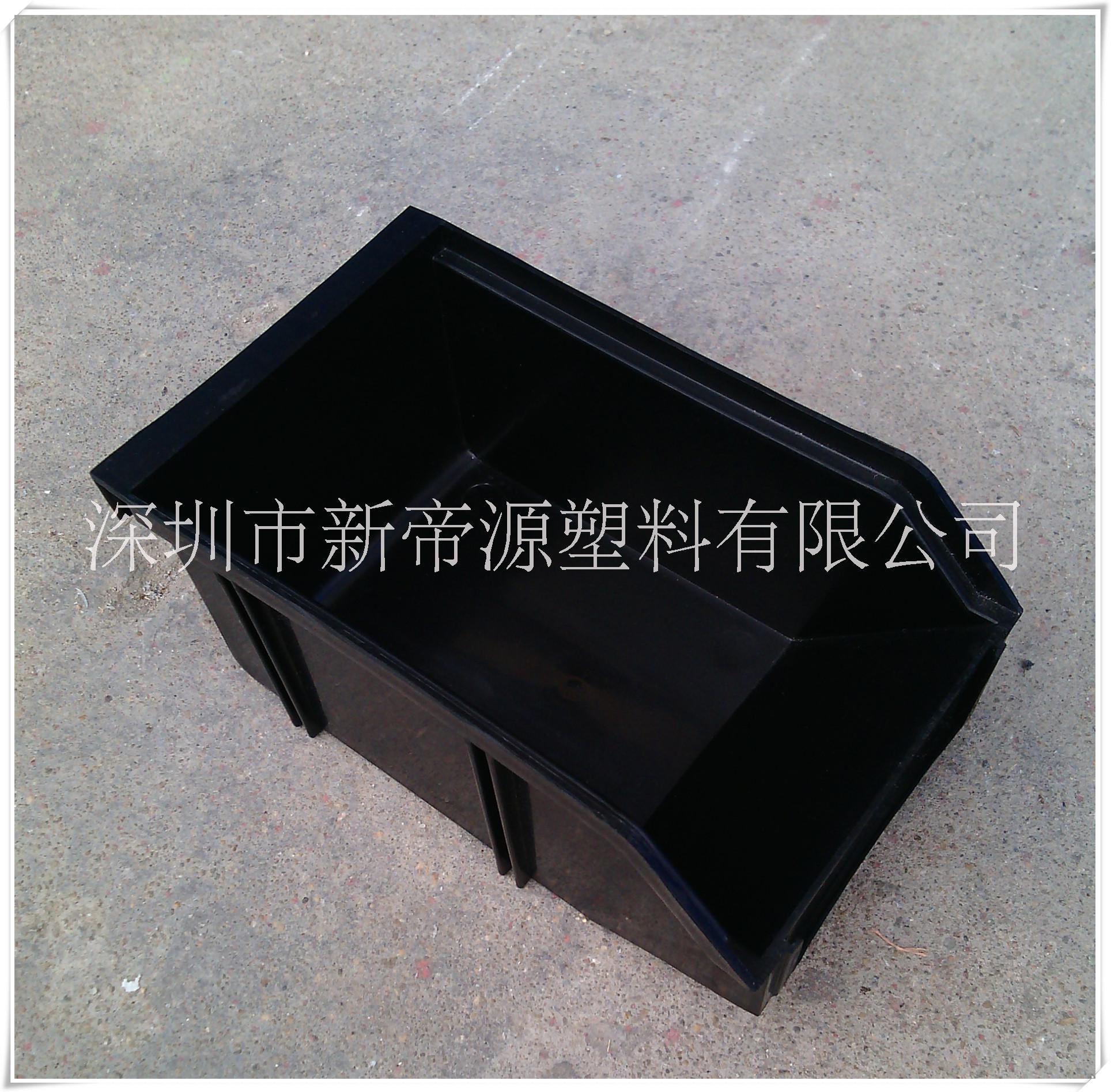 佛山廠家直銷塑料周轉(zhuǎn)箱防靜電斜口盒斜口元件盒003#斜口盒防靜電