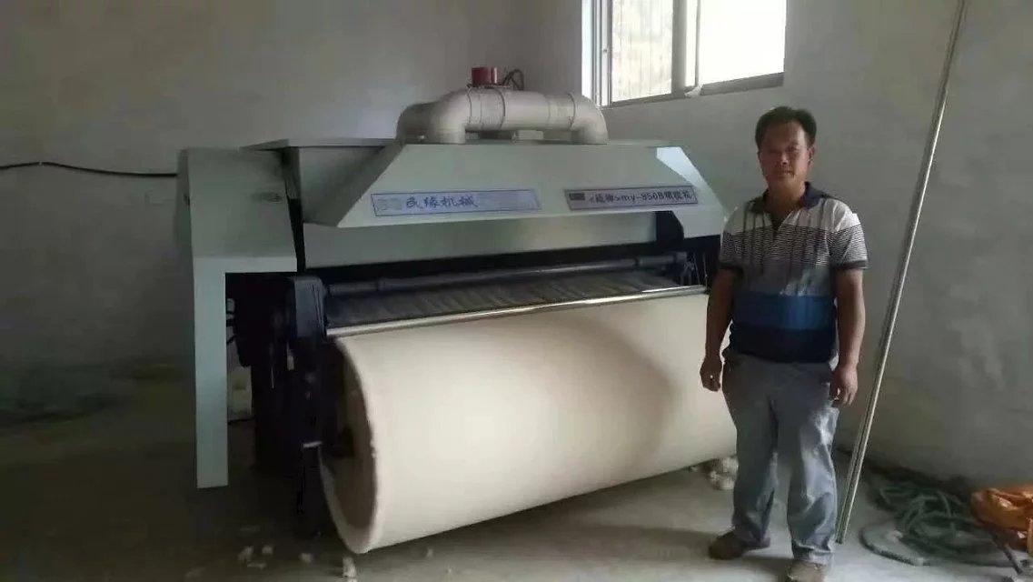 用于棉被加工的民緣950B梳理機