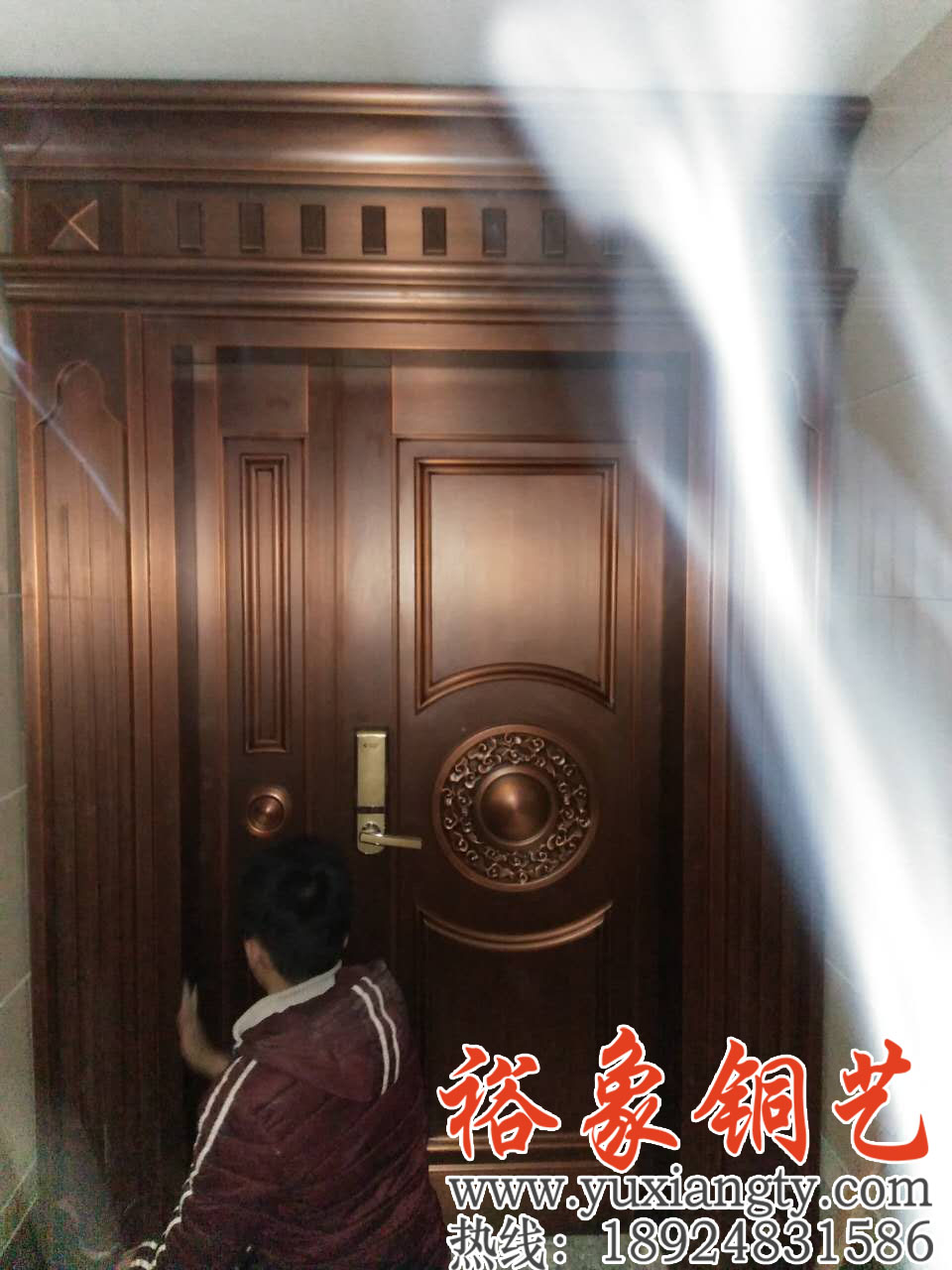 裕象銅藝-供應(yīng)裕象銅門/別墅銅門