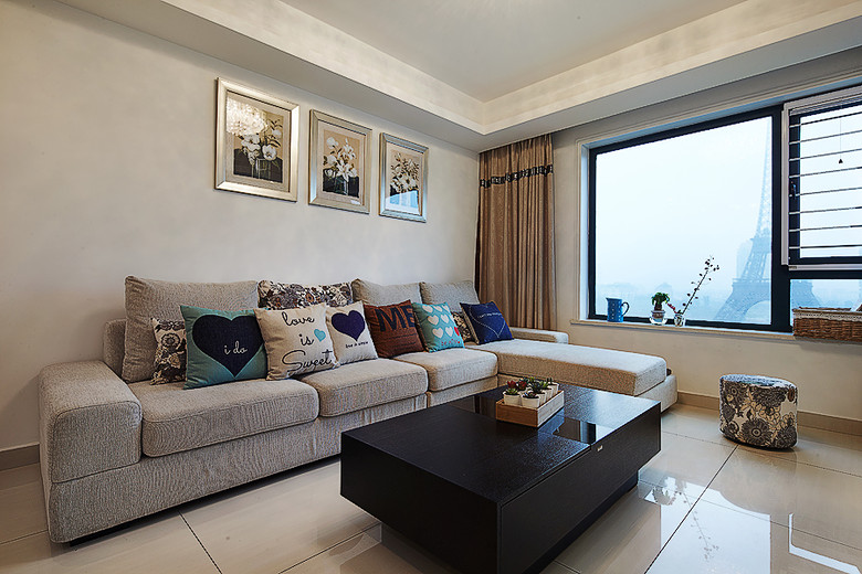 現(xiàn)代簡(jiǎn)約裝修效果圖 小戶(hù)型裝修樣板房 成都裝修設(shè)計(jì)