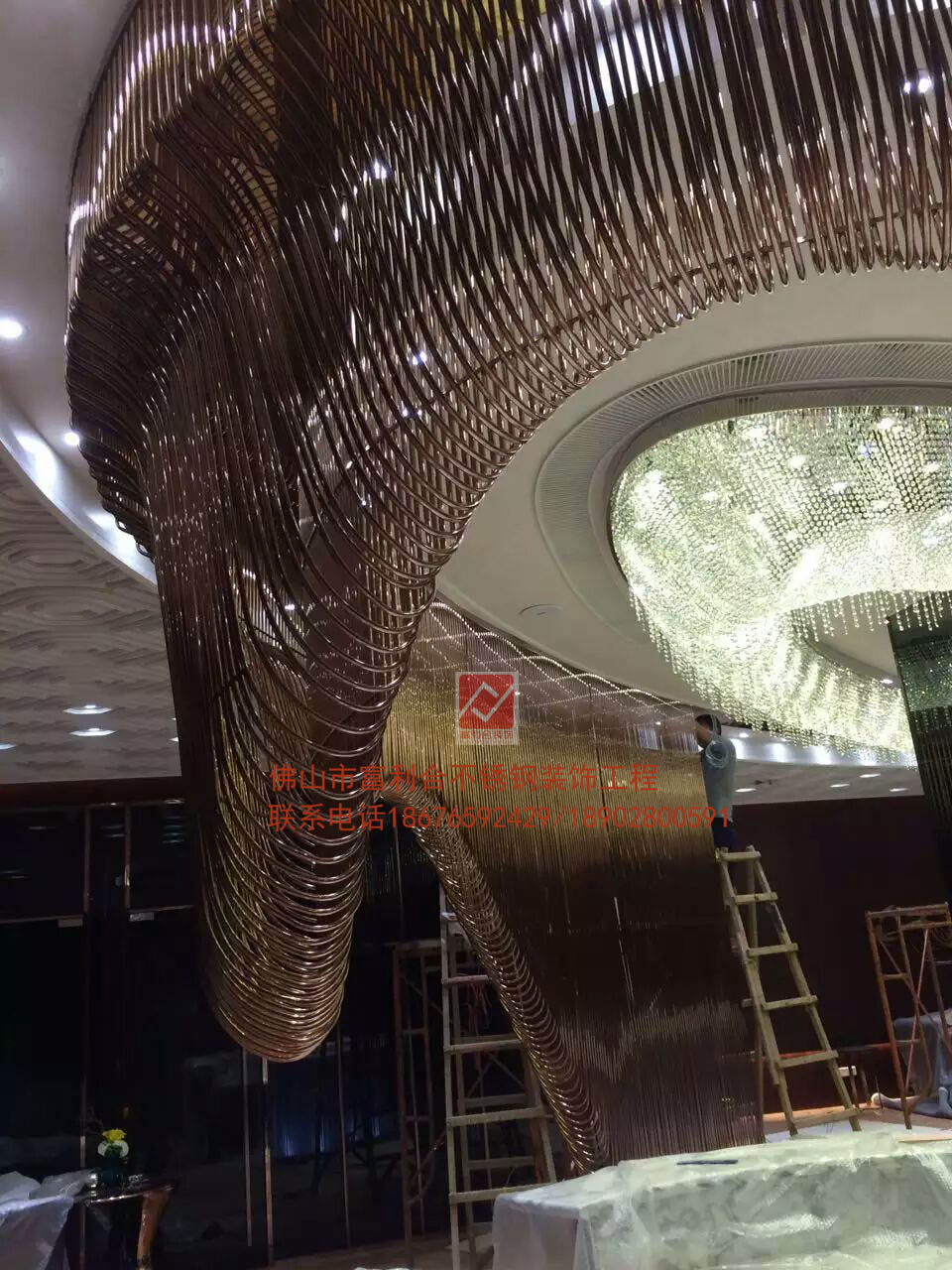 商場裝飾不銹鋼造型 異型裝飾品定做