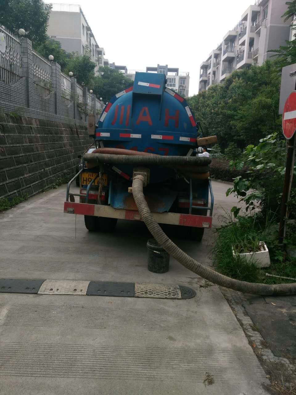 管道清洗 管道疏通 吸污車吸糞