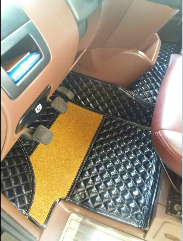 定制全包圍腳墊專車環(huán)保亮皮，重慶全包圍亮皮腳墊定制