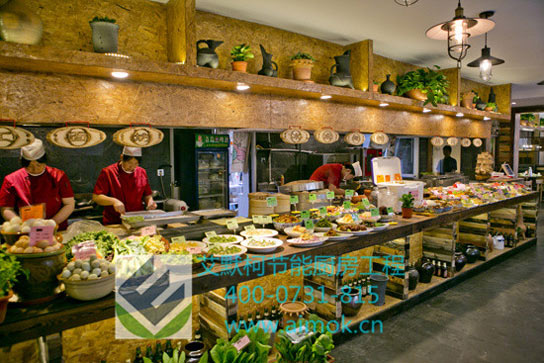 開(kāi)放式酒店廚房設(shè)計(jì)-艾默柯