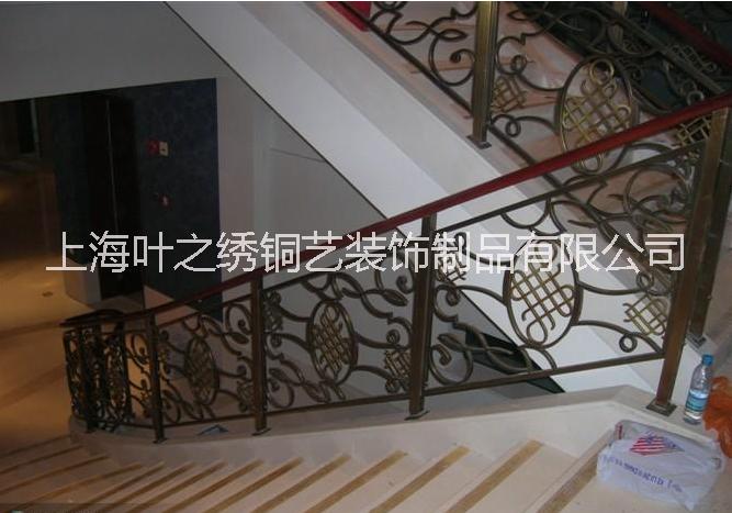 上海別墅銅欄桿加工銀行銅欄桿定做，廠家直銷銅欄桿*品牌