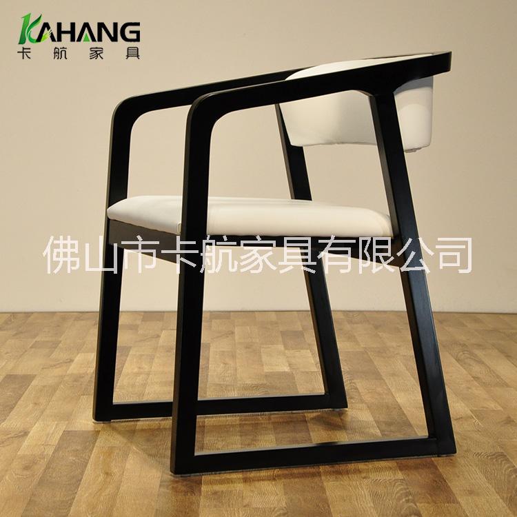 北歐風(fēng)格茶餐廳椅特色定制實木椅