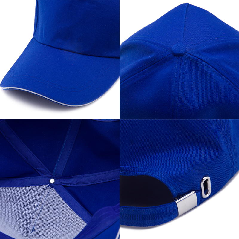 三層帽檐金屬扣廣告帽鋼扣三文治帽戶外活動(dòng)太陽帽遮陽鴨舌帽廠家空白純色帽廣告帽定制