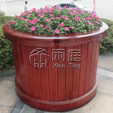實木花箱定制