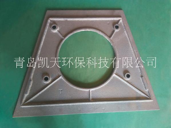 拋丸器用端護板