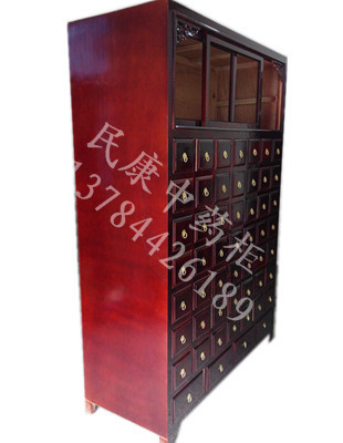 熱銷實(shí)木中藥柜 木質(zhì)柜 特價(jià)藥斗 松木中藥櫥柜