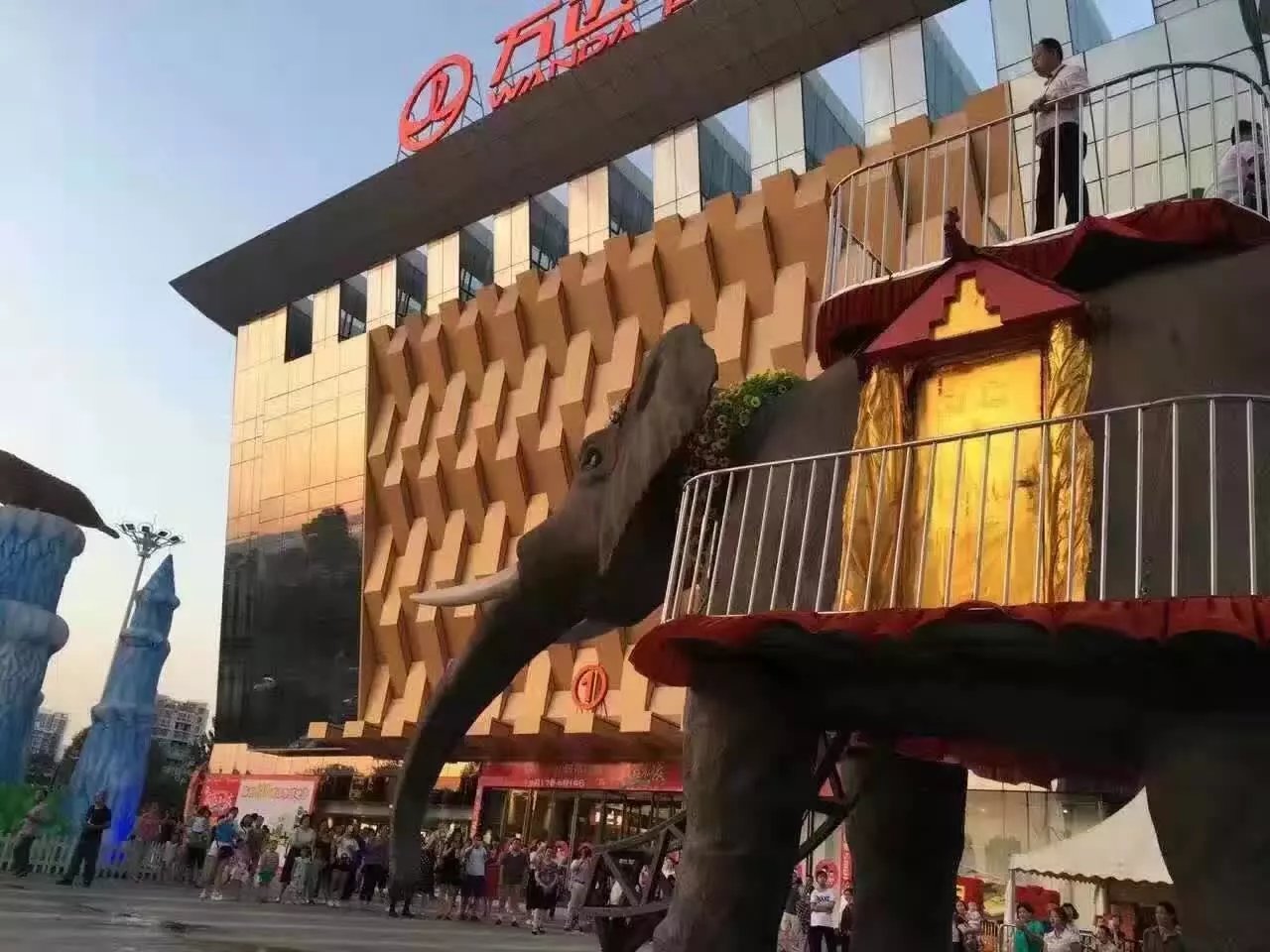 大型戶外活動機械大象展覽出租