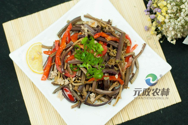 冷菜食材供應(yīng)商|元政山野菜|蕨菜干