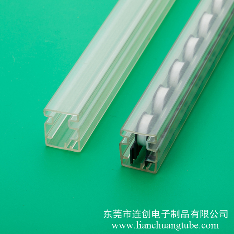 東莞透明包裝管pvc透明塑料管方形變壓器料管