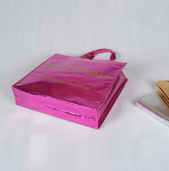 淋膜鐳射無(wú)紡布袋*無(wú)紡布袋銷(xiāo)售無(wú)紡布袋玫瑰金