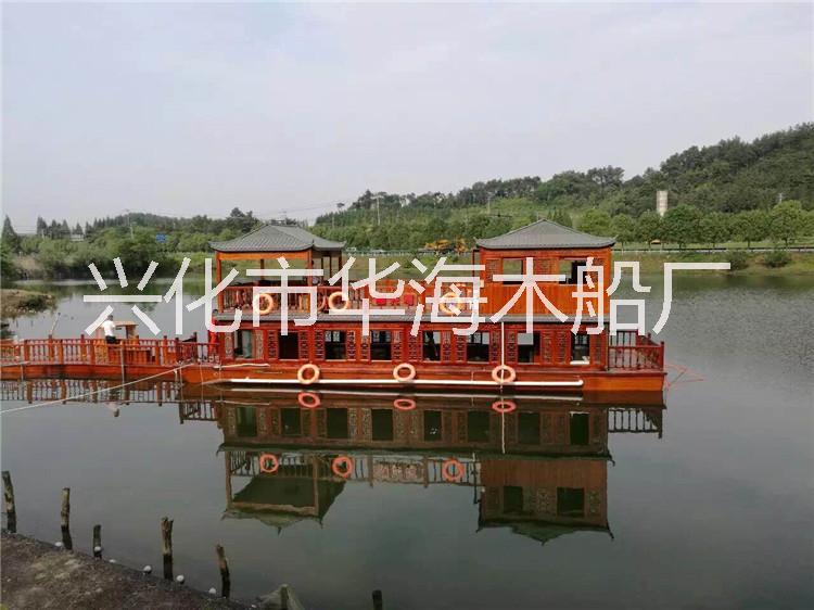 仿古畫(huà)舫電動(dòng)畫(huà)舫豪華畫(huà)舫｜游覽船｜觀光船 仿古畫(huà)舫船