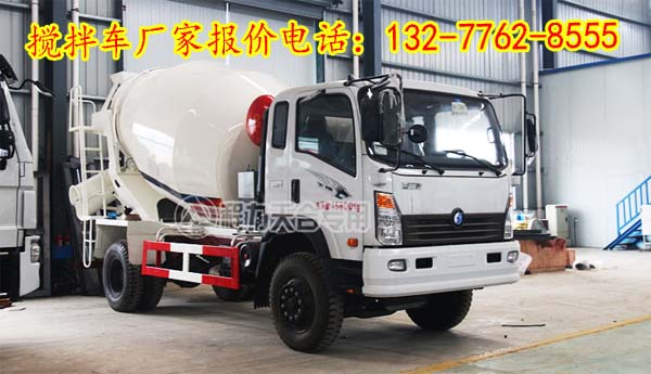 重汽*4方攪拌車,混凝土攪拌車,攪拌車廠家