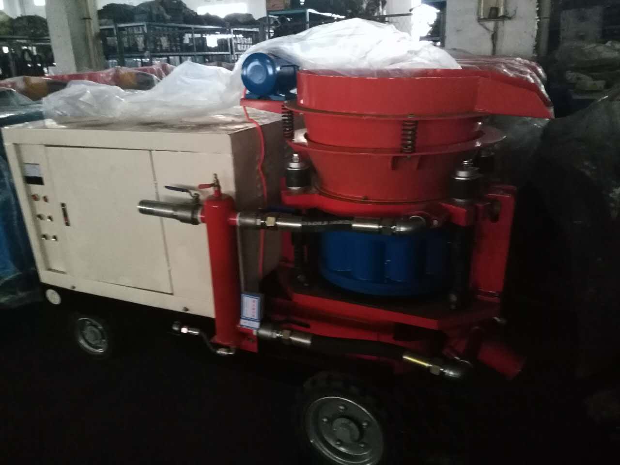 PZ-7B礦用防爆噴漿機(jī)