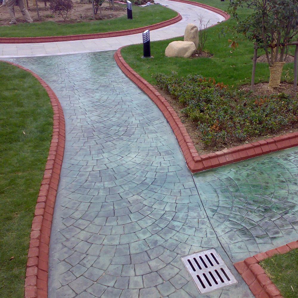 藝術(shù)壓花地坪 品臻壓花地坪