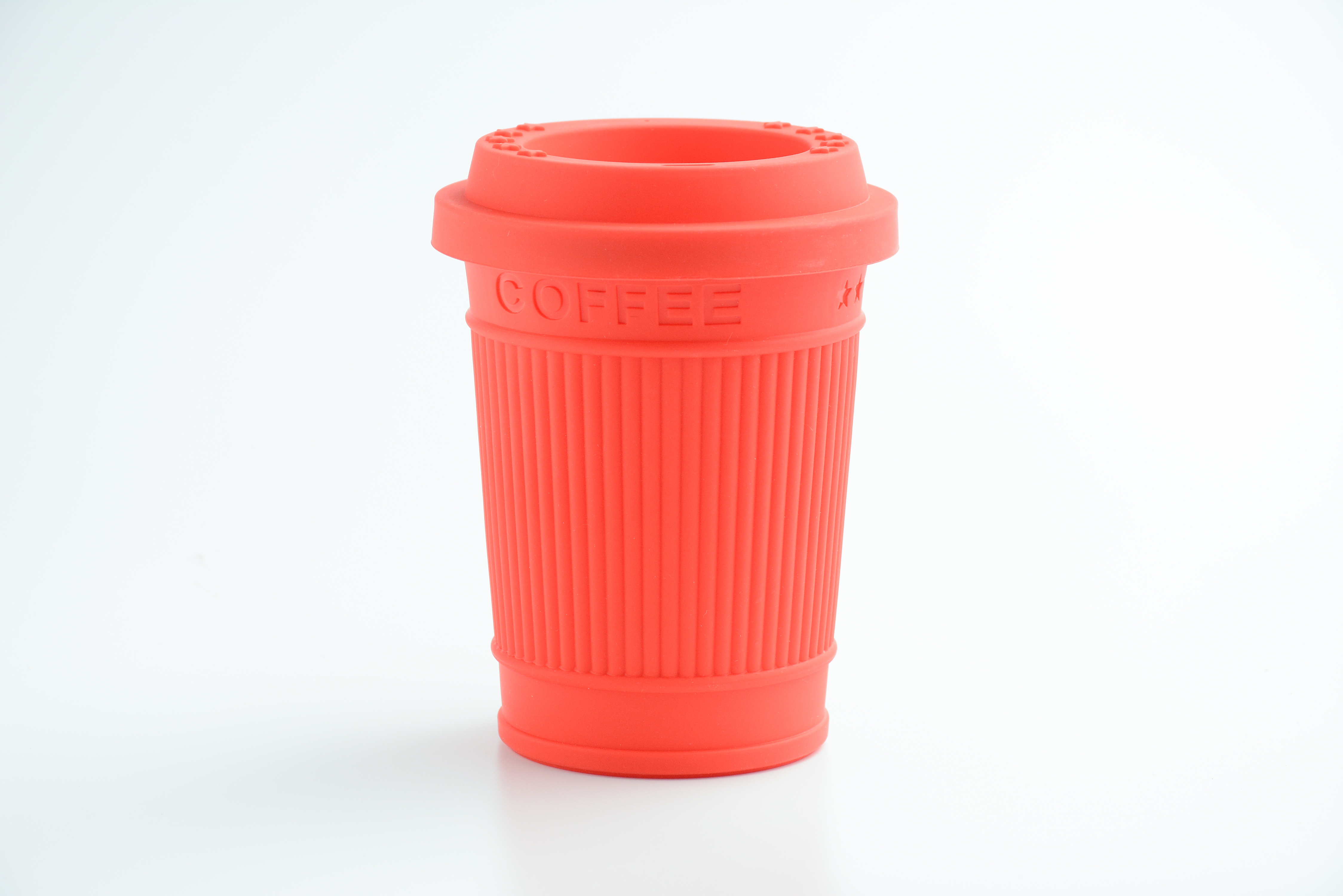 簡約五星防摔防滑防燙環(huán)保硅膠杯