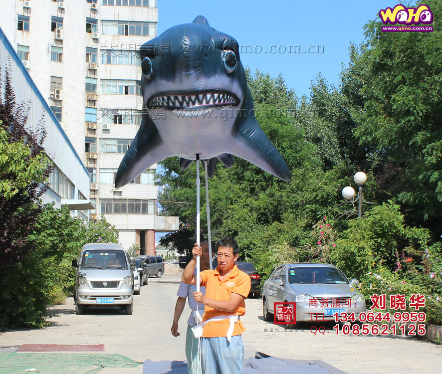 大明氣模 鯊魚氣模