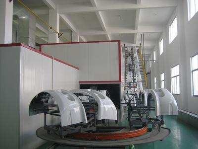 汽車行李架涂裝生產(chǎn)線