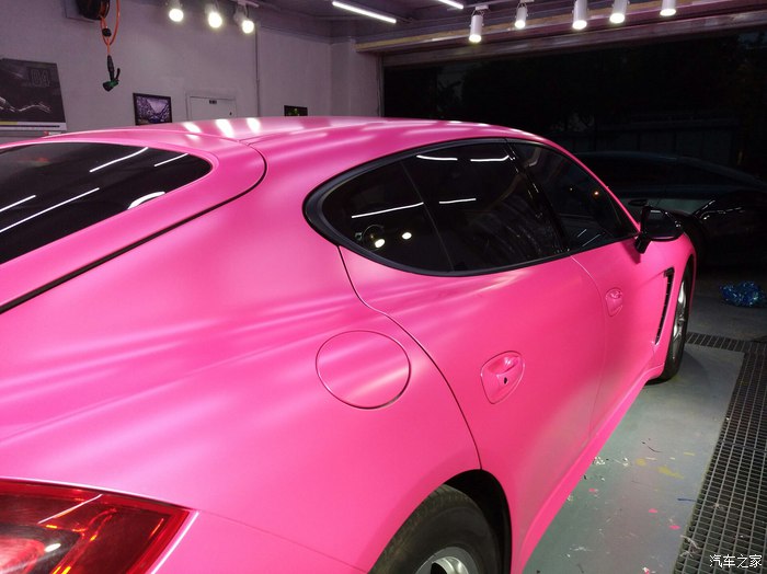 帕拉梅拉改色HEXIS 成都改色貼膜店 成都改色貼膜案例