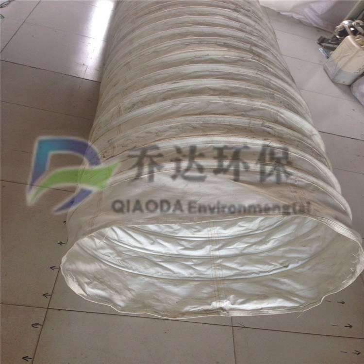 供應(yīng)臨沂帆布散裝機(jī)伸縮布袋3003000伸縮帆布筒