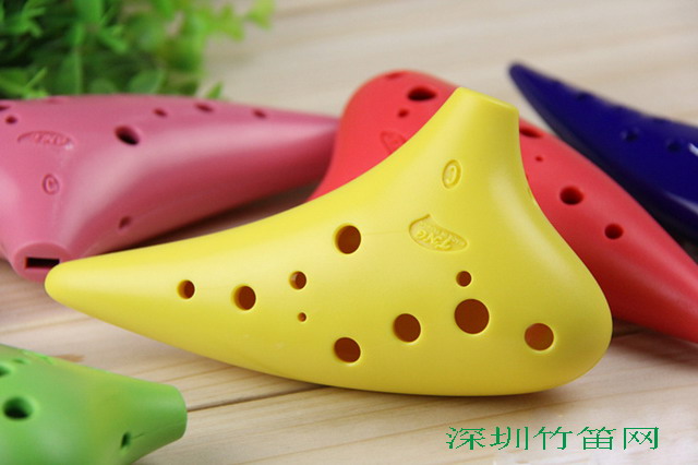 12孔中音AC調(diào)學(xué)生用膠陶笛