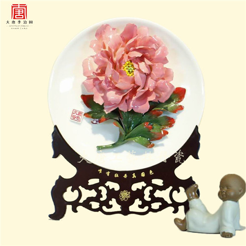 洛陽手工牡丹瓷 鄭州會議商務(wù)禮品