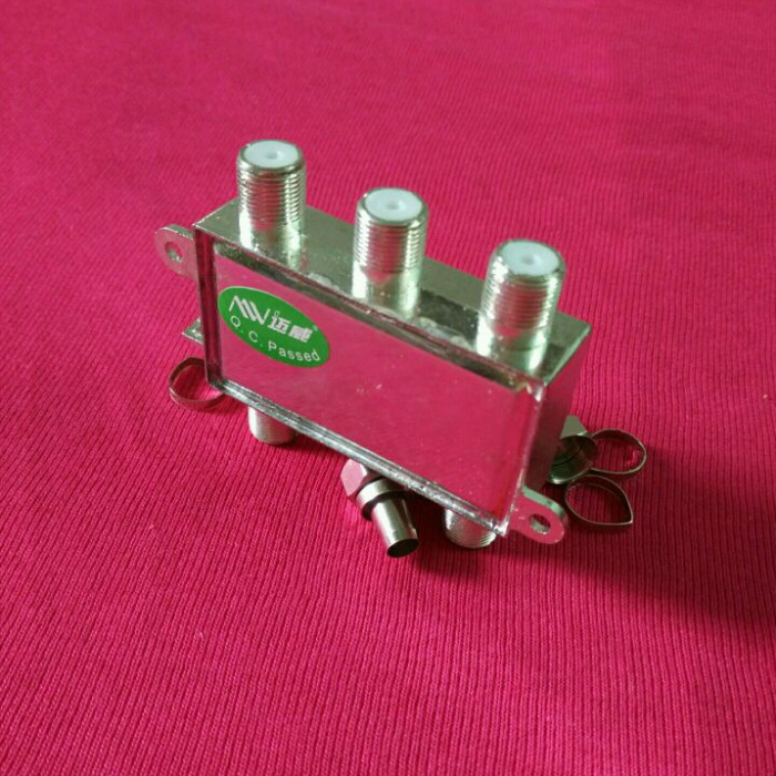 邁威有線電視分支分配器 邁威MW-774H有線電視4分配器 邁威電視分支分配器