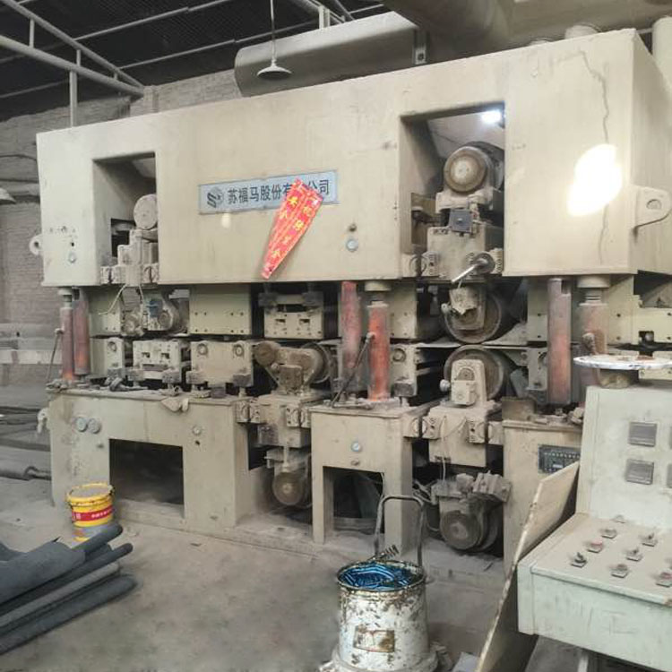 7成新 蘇福馬1300四砂架二手寬帶木工砂光機(jī)  定厚砂光機(jī)