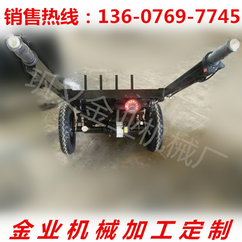 河南金業(yè)48型手推電動(dòng)平板車 磚廠窯廠拉磚車 建筑兩輪拉磚車質(zhì)優(yōu)價(jià)低售后好