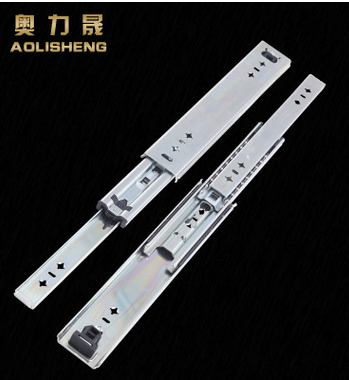 重型滑軌廠家直銷  重型滑軌供應(yīng)商    三節(jié)重型導(dǎo)軌帶鎖滑軌53寬