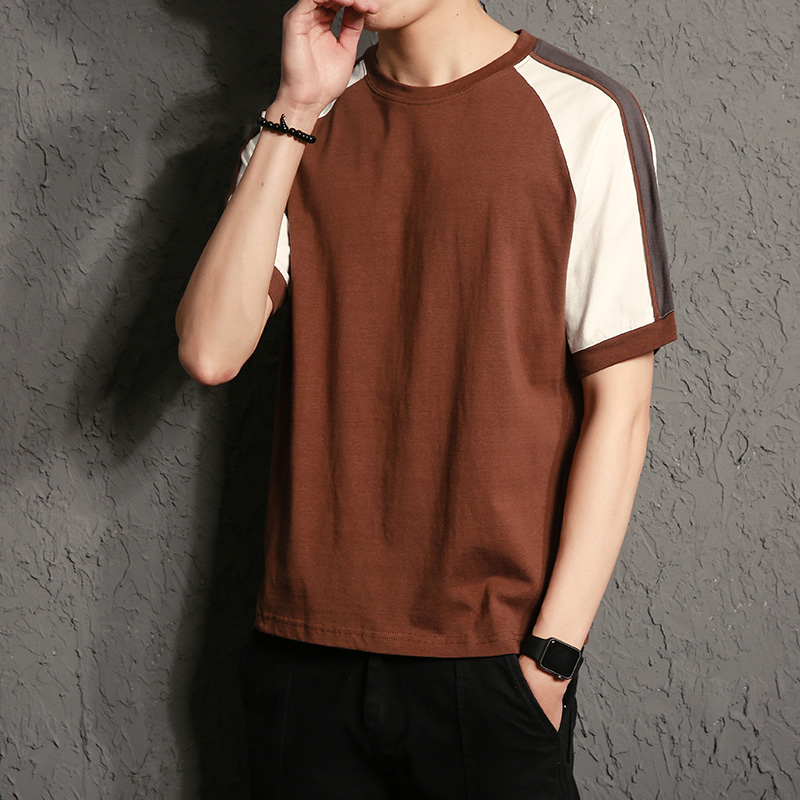 2017春夏韓版男士短袖t恤 韓版男士短袖t恤純棉 男士短袖t恤