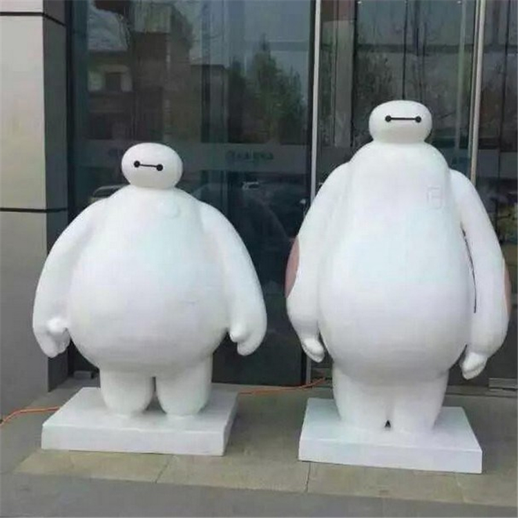 東莞雕塑廠/ 大白雕塑/ 玻璃鋼卡通雕塑