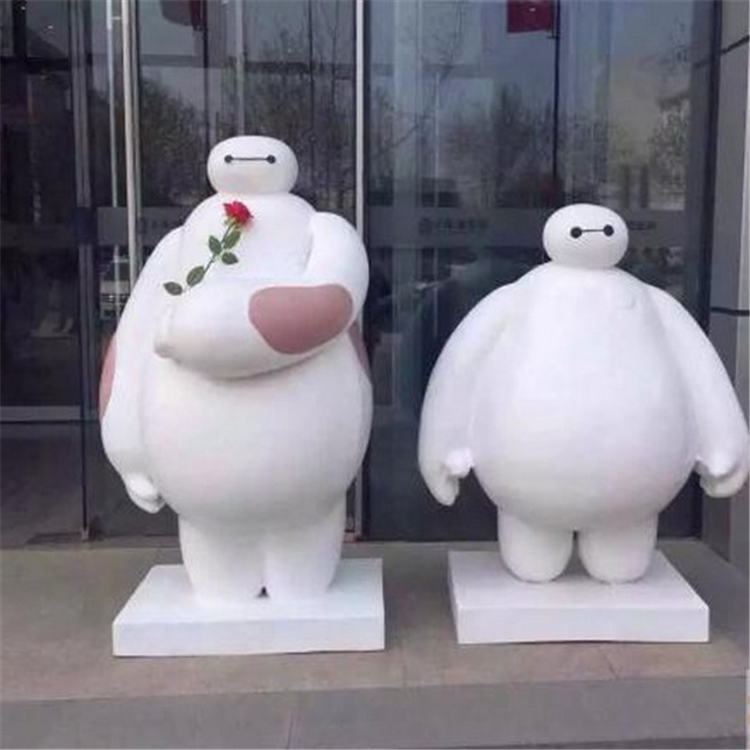 東莞雕塑廠/ 大白雕塑/ 玻璃鋼卡通雕塑