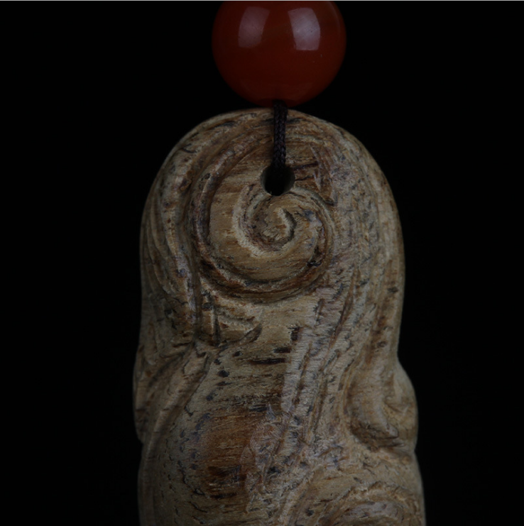 加里曼丹不沉如意 沉香掛飾