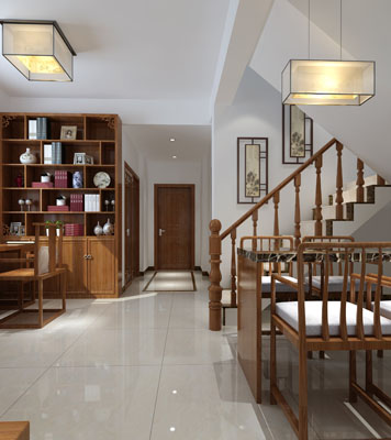 山湖海別墅現(xiàn)代中式