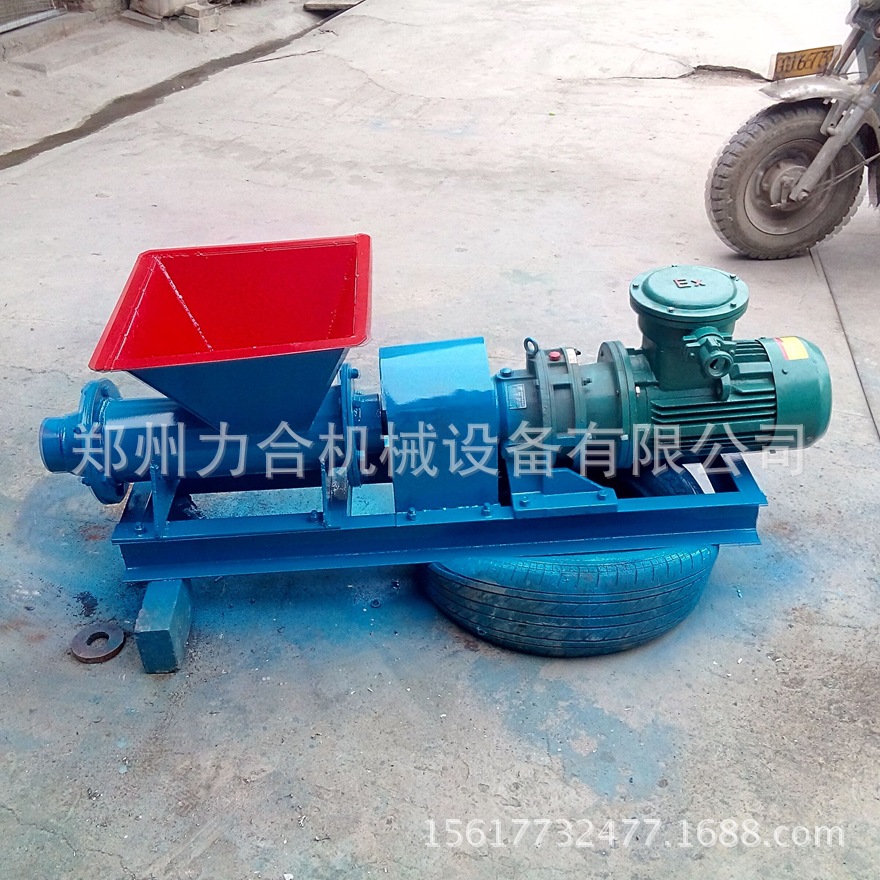 供應(yīng)煤礦防爆炮泥機 隧道炮泥機 PNJ-A炮泥擠出機