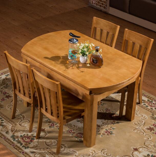 天津中式實(shí)木餐桌椅 新中式實(shí)木餐